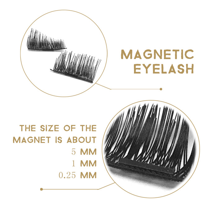 Synthetic Magnetic False Eyelash Supplier JH-PY1